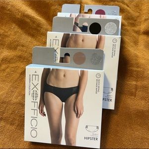 ExOfficio Modern Collection Bikini and Thong Underwear - 3 pack bundle NWT